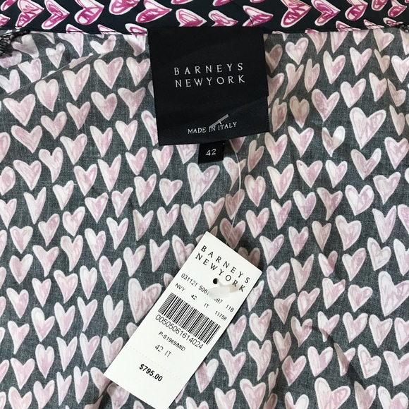 Barney’s heart print wrap dress - Picture 10 of 11